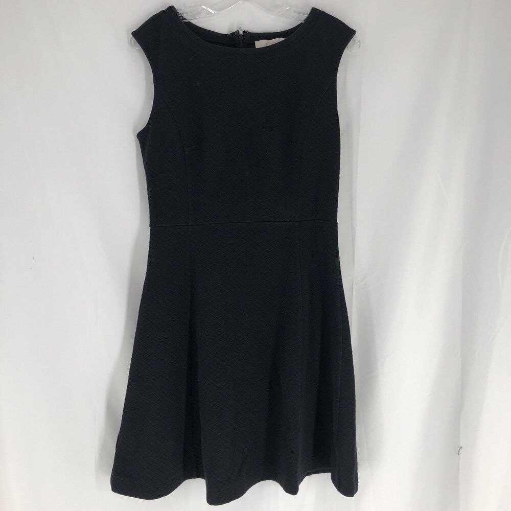 Ann Taylor LOFT Dress Women Small Sheath Black Stretchy  Work 6